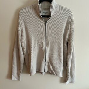 Abercrombie Kids Cream Ribbed Sweater